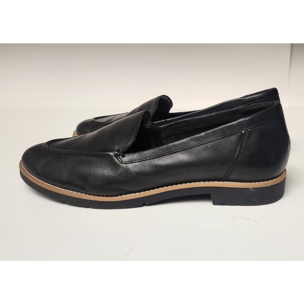 ALDO Women's Rheildanflex Leather Casual Loafer Shoes Black Size US 9 - Picture 4 of 9